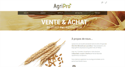 Desktop Screenshot of agripro.fr